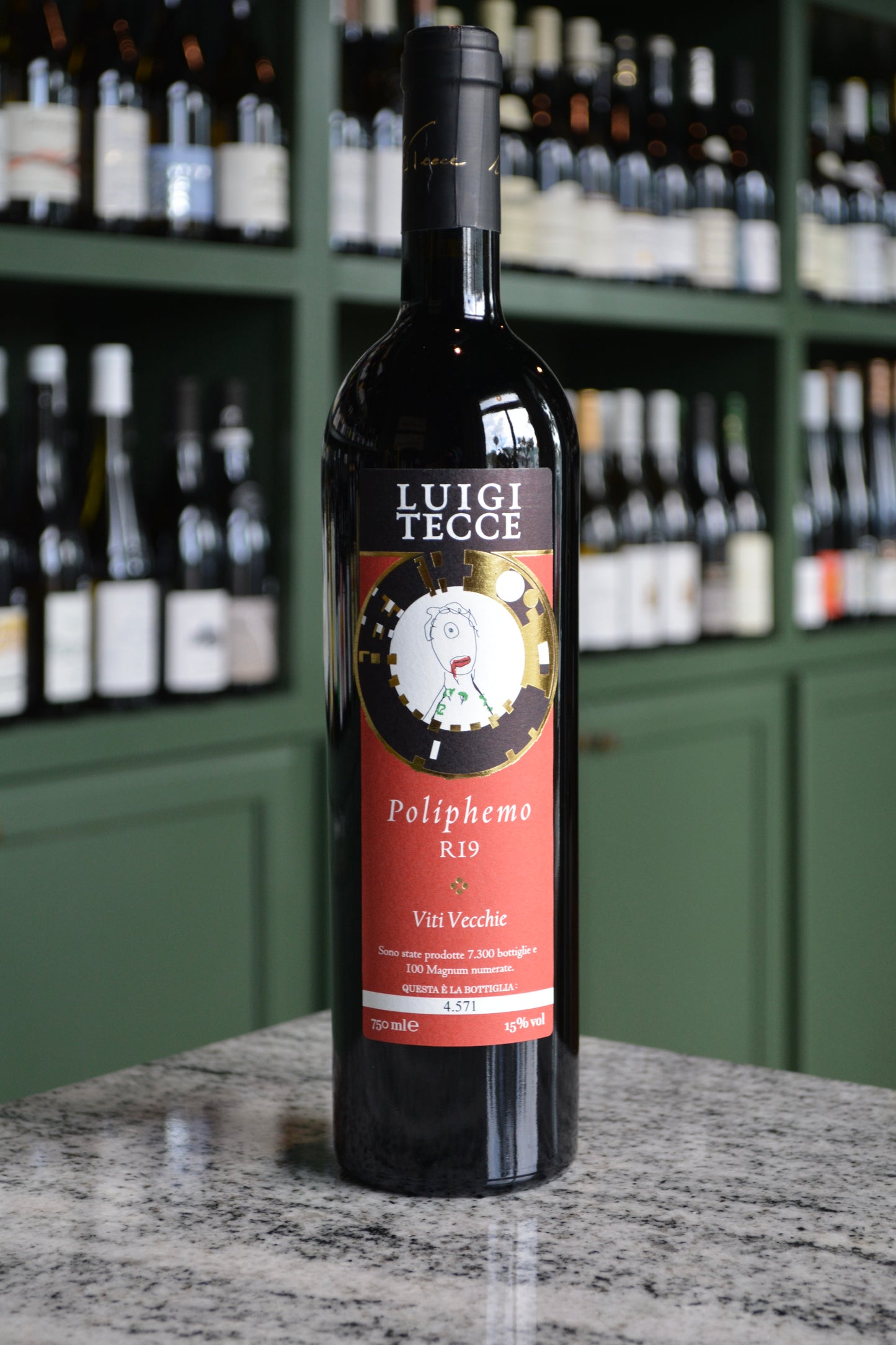 Luigi Tecce Poliphemo Vigne Vecchie Taurasini Reserva (2019) Campania, Italy