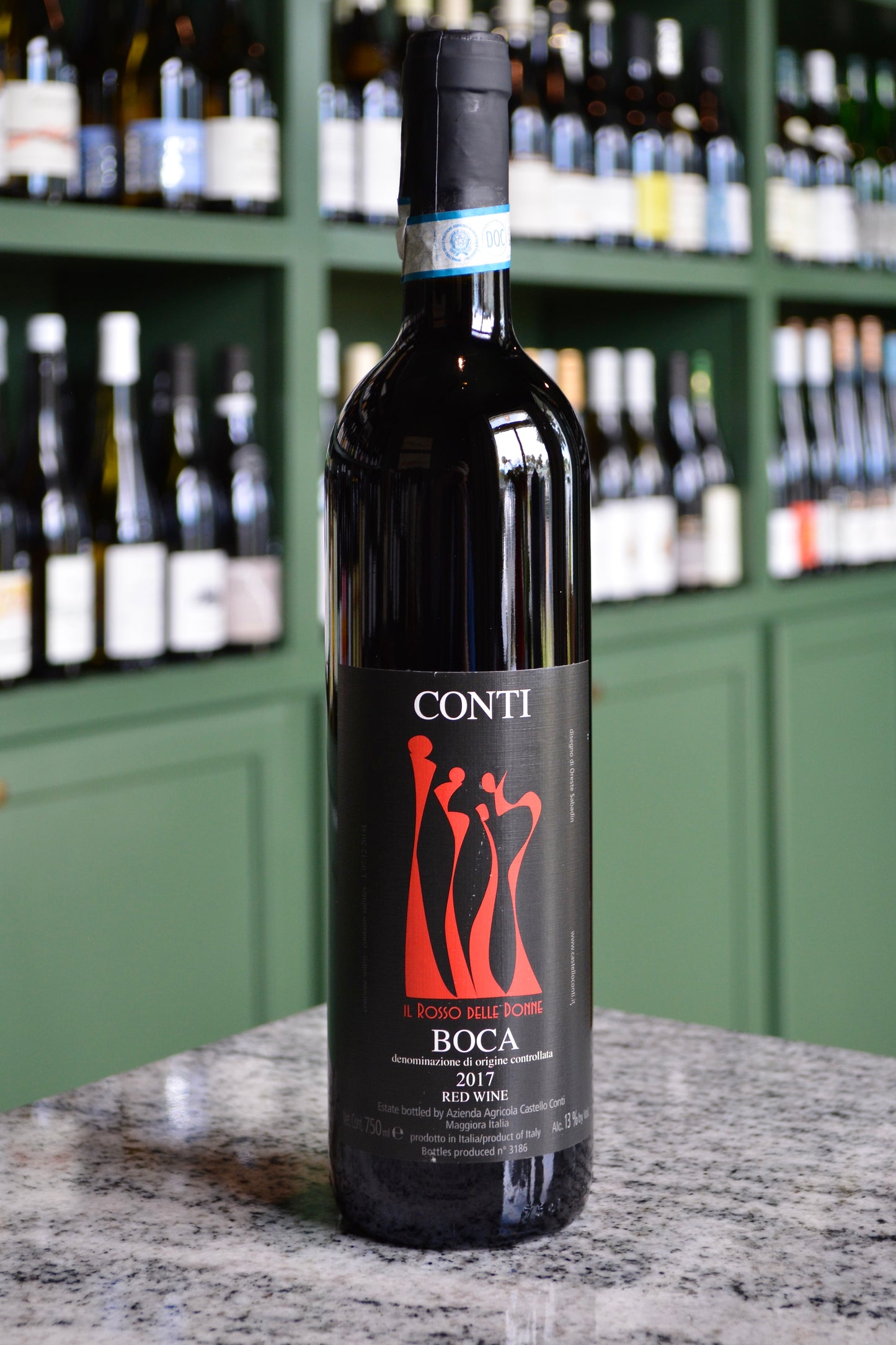 Castello Conti Boca Il Rosso Delle Donne (2017) Piedmont, Italy