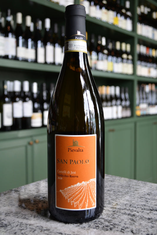 Pievalta San Paolo Verdicchio di Castelli di Jesi Reserva (2020) Marche, Italy