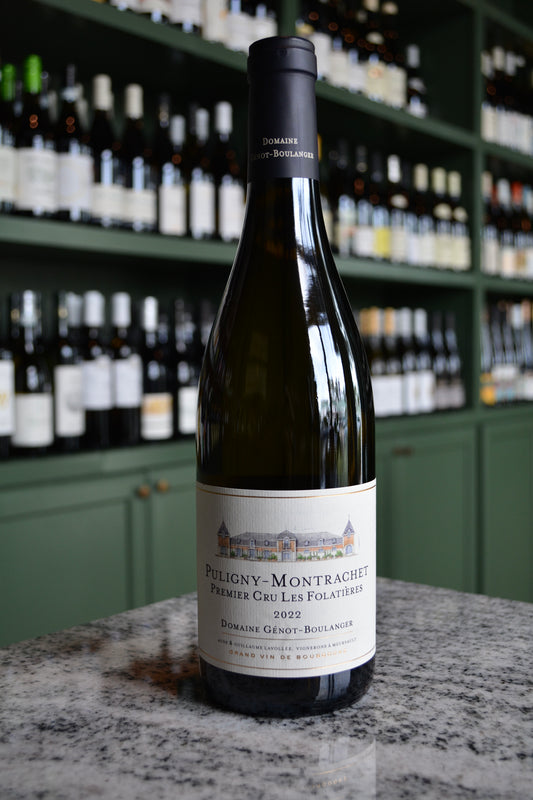 Domaine Genot Boulanger Puligny Montrachet 1er Cru Les Folatieres (2022) Burgundy, France