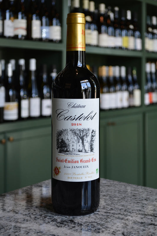 Chateau Le Castelot Saint Emillion Grand Cru (2018) Bordeaux, France