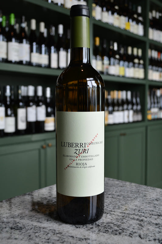 Luberri Rioja Blanco Zuri (2022) Rioja, Spain