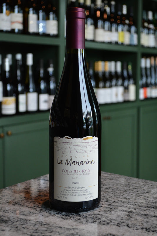Domaine Manarine Cotes du Rhone Rouge (2021) Rhone Valley, France