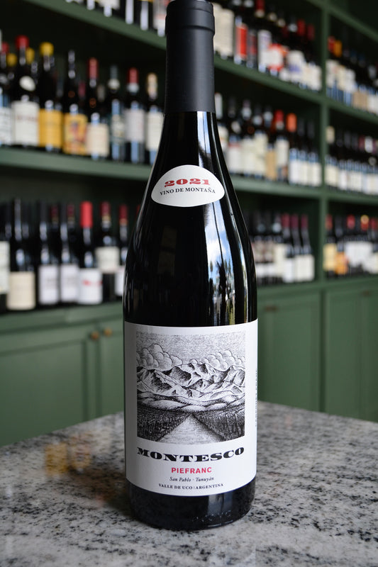Montesco Cabernet Franc "Piefranc" (2021) Mendoza, Argentina