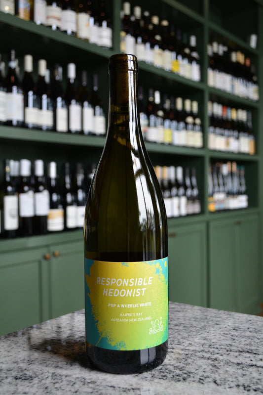 Responsible Hedonist Pop a Wheelie Chardonnay (2024) Hawkes Bay New Zealand