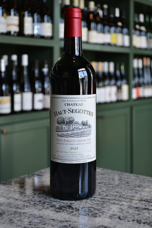 Chateau Haut Segottes St. Emilion Grand Cru (2021) Bordeaux, France